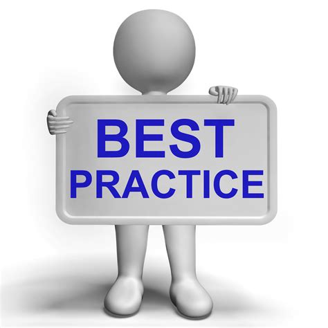 best practice .